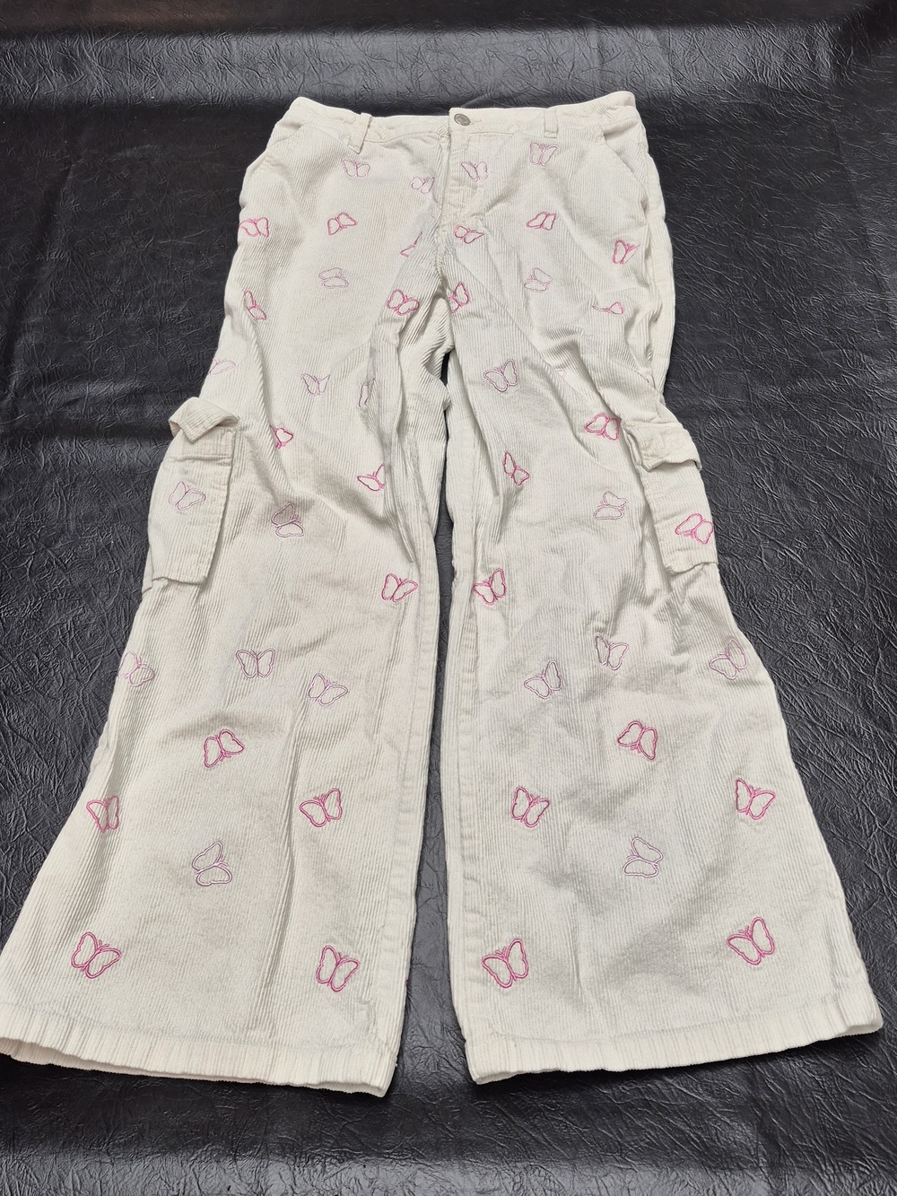 Forever 21 Butterfly Print Cargo Pants